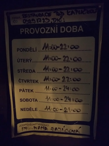 Opinii despre Restaurace Pod Kapličkou în Ivančice - Gastronomie a pohostinství