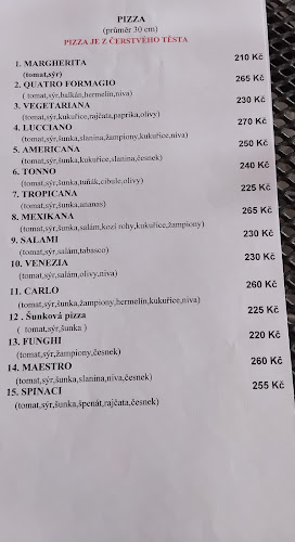 Opinii despre Pizzeria Lucciano în Brno - Gastronomie a pohostinství