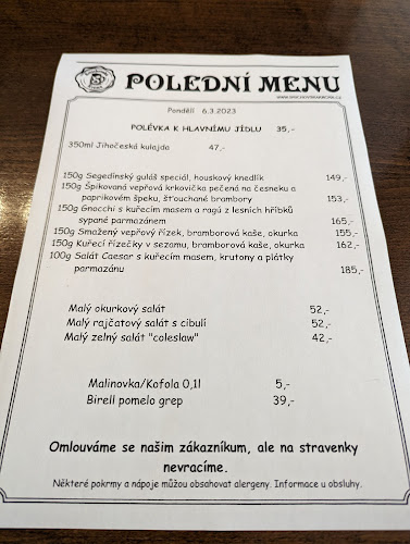 Smíchovská Krčma - Gastronomie a pohostinství