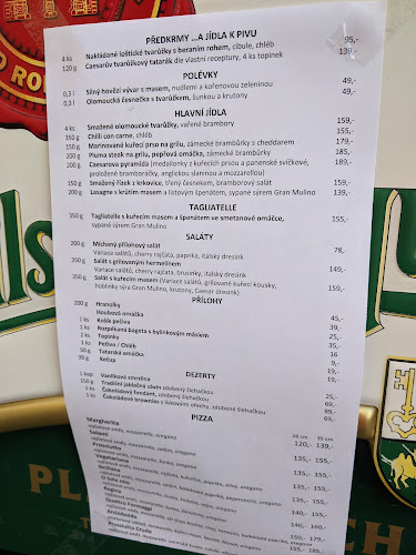 Opinii despre Café Restaurant Caesar în Olomouc - Gastronomie a pohostinství