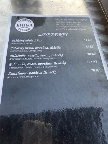 Penzion pizzerie Erika - Karlovy Vary