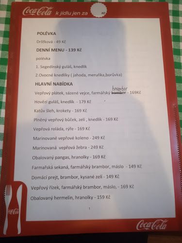 Restaurace U Kostela - Gastronomie a pohostinství