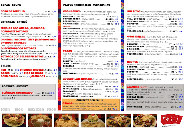 Opinii despre Restaurante Mexicano Fosil în Staré Město - Gastronomie a pohostinství