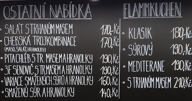 Opinii despre 3F Bistro în Cheb - Gastronomie a pohostinství