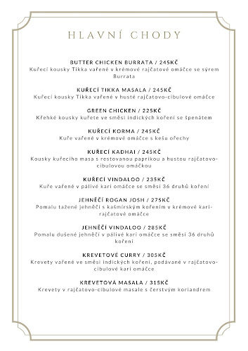 Namo Indická restaurace - Praha