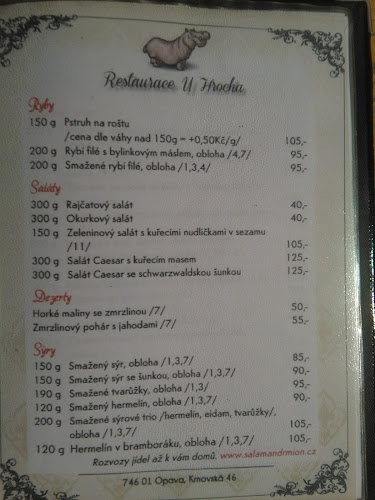 Restaurace U Hrocha - Gastronomie a pohostinství