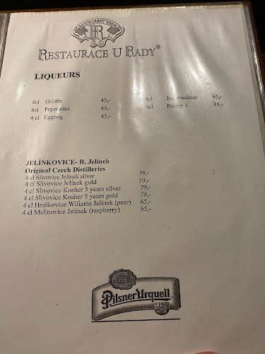 Restaurace a pivnice U Rady - Gastronomie a pohostinství