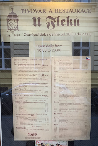 Restaurace a pivovar U Fleků - Gastronomie a pohostinství