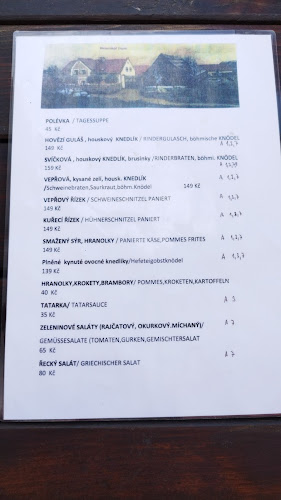 Opinii despre Selský Dvůr u Antoníčka în Karlovy Vary - Gastronomie a pohostinství