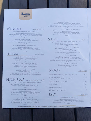 Restaurant U Mořice - Gastronomie a pohostinství