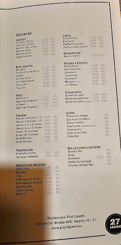 Rodinná Restaurace Pod Lípami - Gastronomie a pohostinství