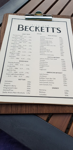 Comentarii opinii despre Beckett's irish pub