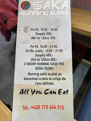 Osaka running sushi - Praha 6