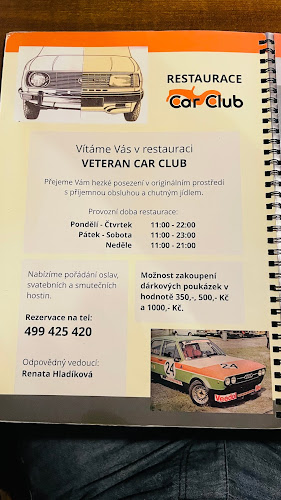 Restaurace Car Club - Vrchlabí