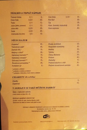 Pivnice Jamajka - Praha