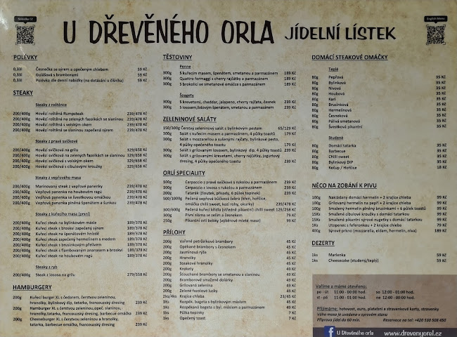 U Dřevěného orla - Gastronomie a pohostinství
