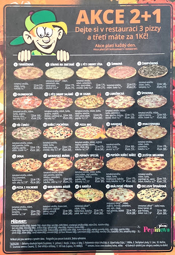 Pepin restaurant - Pepinova pizza - Kroměříž