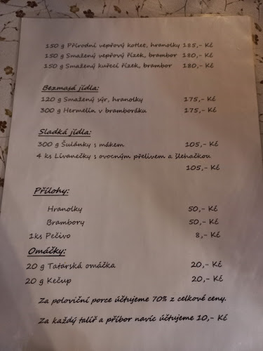 Opinii despre Penzion Ovčárna în Zlín - Gastronomie a pohostinství