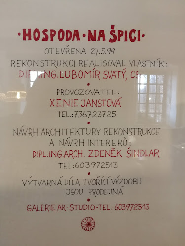 Opinii despre Restaurace Na Špici în Dřevěnice - Gastronomie a pohostinství