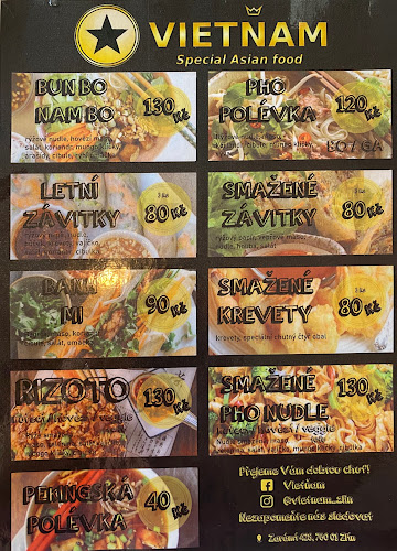 Opinii despre Bistro VIETNAM, Special Asian Food în Zlín - Gastronomie a pohostinství