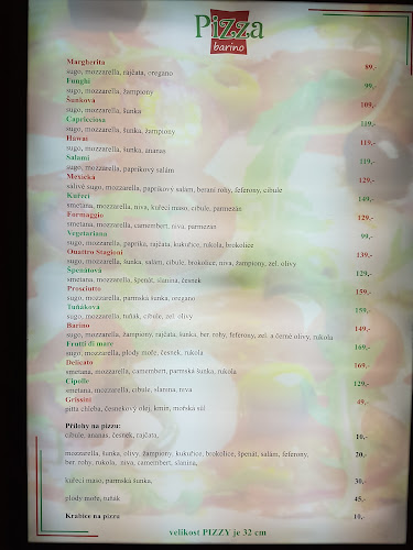 Opinii despre Pizza Barino în Strašín - Gastronomie a pohostinství