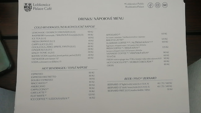 Lobkowicz Palace Restaurant & Café - Praha