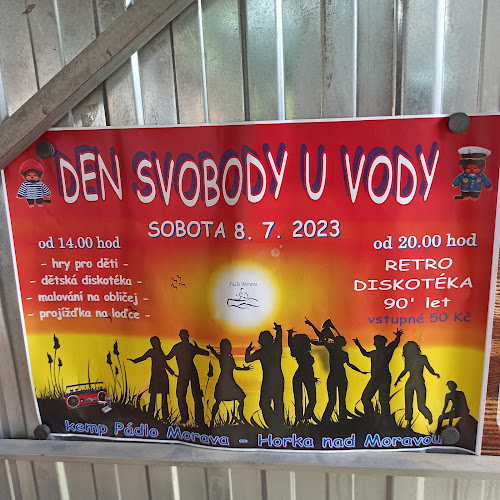 PÁDLO MORAVA cyklisticko-vodacký kemp, půjčovna lodí a raftů - Olomouc