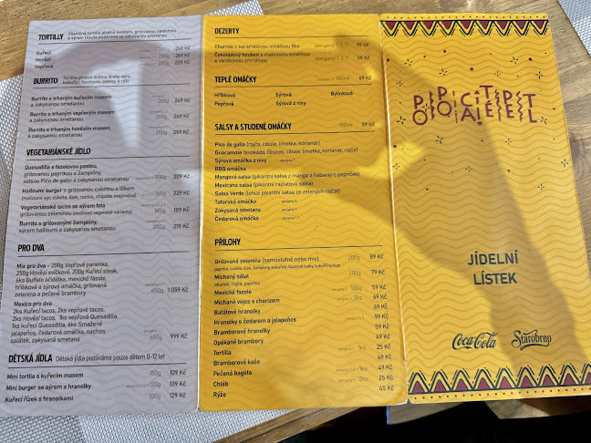 Opinii despre Mexická restaurace Popocatépetl în Břeclav - Gastronomie a pohostinství