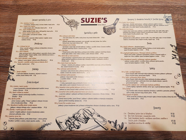 Bažantovna Suzie's | grill - pizza & pasta