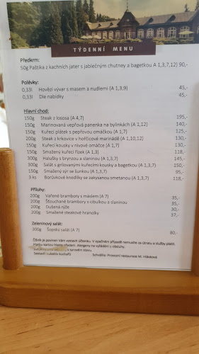 Restaurace Letní Lázně - Karlova Studánka