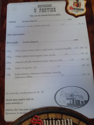 Opinii despre Restaurace U Partika în Litvínov - Gastronomie a pohostinství