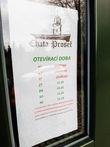 Chata Proseč - Gastronomie a pohostinství