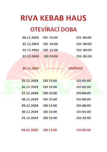 Opinii despre Riva Kebab Haus în Město - Gastronomie a pohostinství