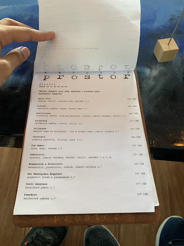 PROSTOR - Gastronomie a pohostinství