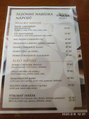 Comentarii opinii despre Restaurace U Macků