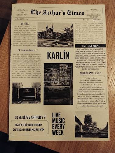 Arthur's Pub - Gastronomie a pohostinství