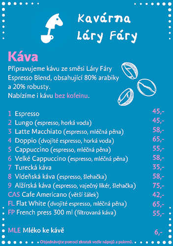 Kavárna Láry Fáry Rychnov n. Kněžnou