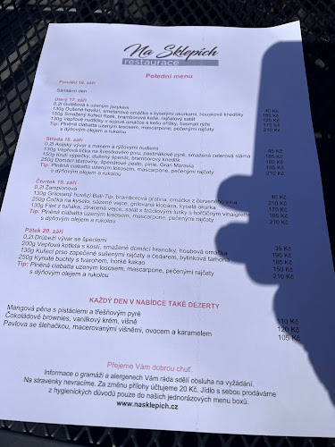 Restaurace a penzion Na Sklepích, Chrudim - Chrudim