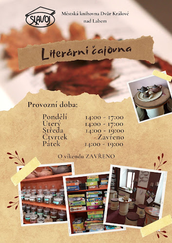 Čajovna - Literární čajovna Slavoj