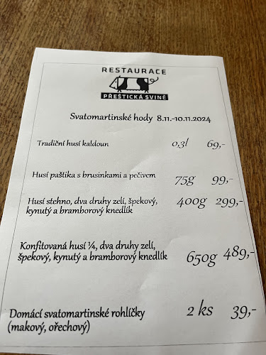 Restaurace Přeštická svině
