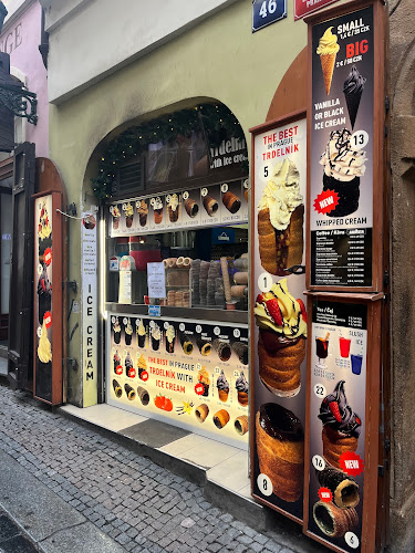 Trdelník With Ice Cream