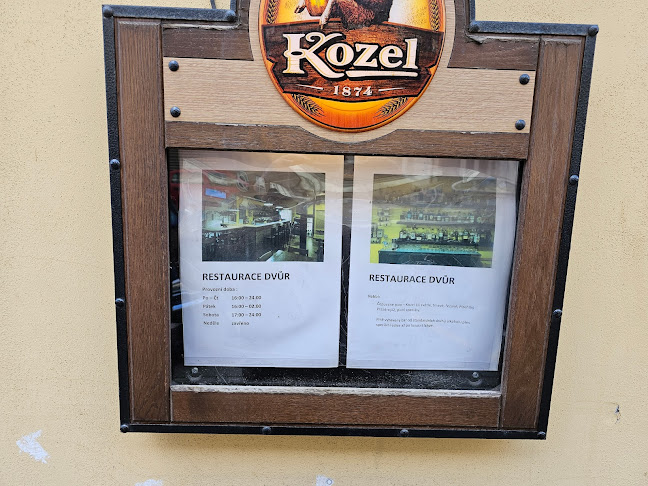 Opinii despre Restaurace Dvůr în Praha 9 - Gastronomie a pohostinství