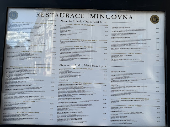 Comentarii opinii despre Restaurace Mincovna