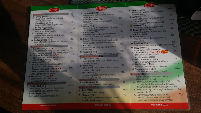 Opinii despre Pizzerie DeMarco în Havířov - Gastronomie a pohostinství