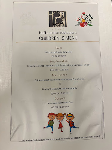 Hoffmeister restaurant in Hotel Hoffmeister&Spa - Praha