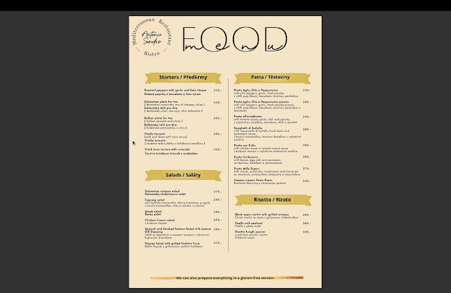 Mediterranean Restaurant & Bistro Antonio Sandev - Staré Město