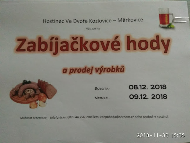 Hostinec Ve Dvoře - Gastronomie a pohostinství