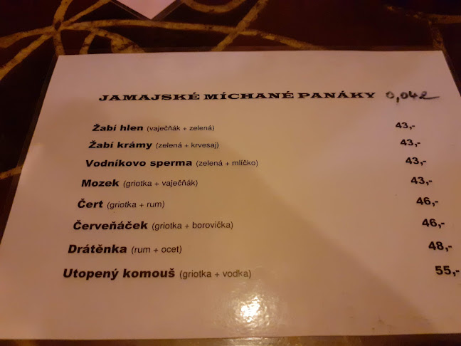 Comentarii opinii despre Pivnice Jamajka