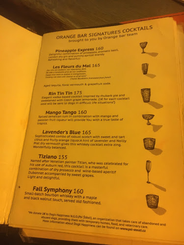 Orange bar - Gastronomie a pohostinství