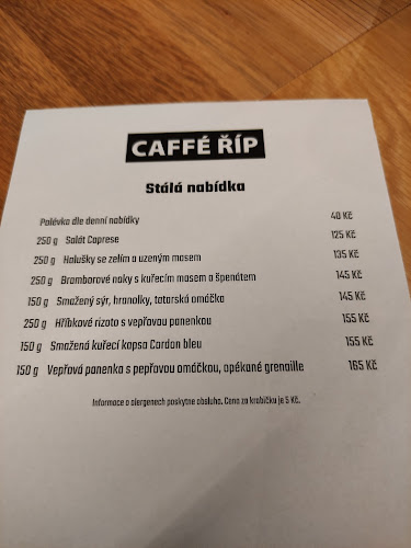 Caffé Říp - Gastronomie a pohostinství